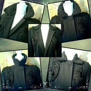 Circa 1930's "PRINTZESS" Persian Curly Lamb's Wool